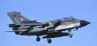 Tornado im-Landeanflug